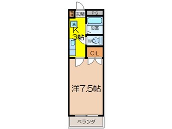 間取図 ハイツケンシー本庄Ⅰ