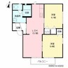 リブレＫ 2LDKの間取り
