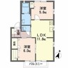 リブレＫ 2LDKの間取り