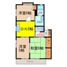 リブレＫ 3DKの間取り