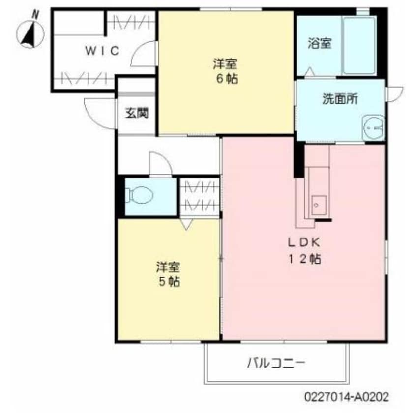 間取図 グリーンヒルズ兵庫