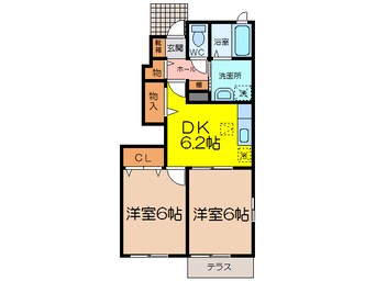 間取図 パレスヴィラ