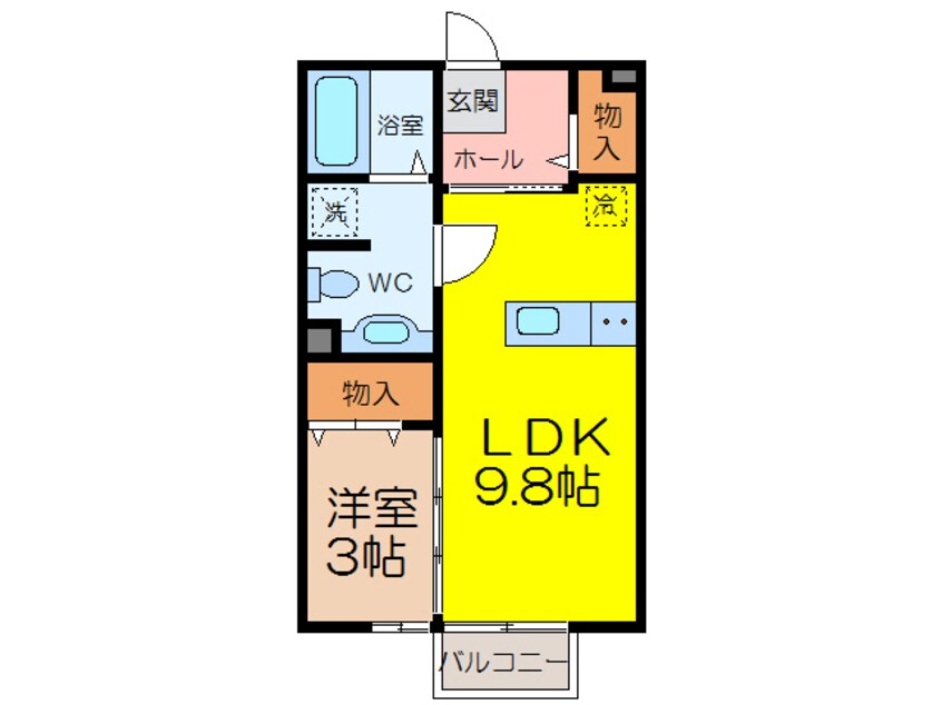 間取図 サンコート16