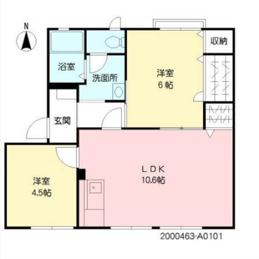 間取図 ウィズＮ