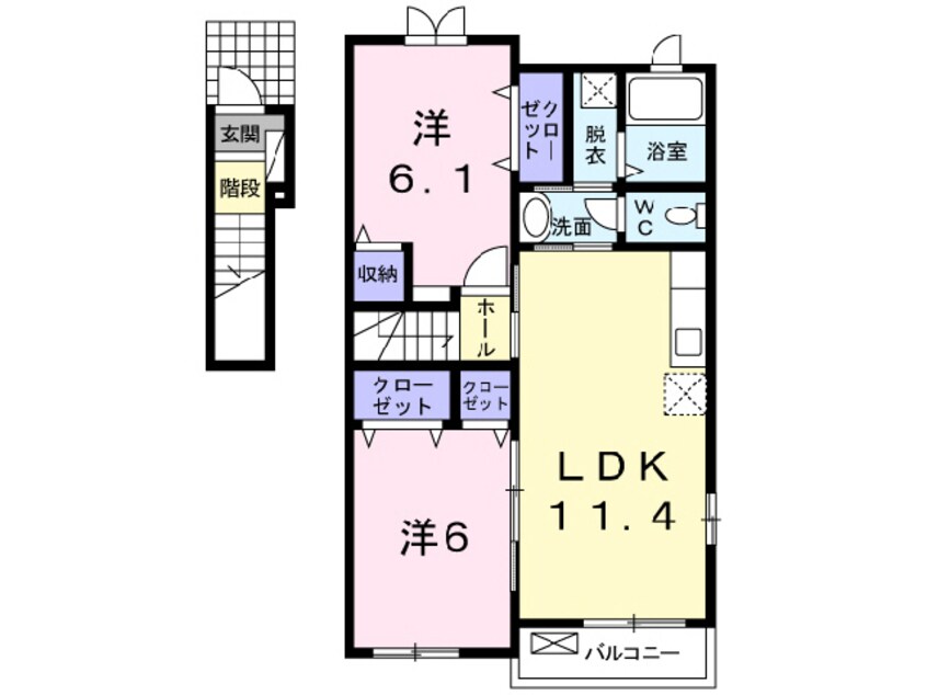 間取図 ポリッシュ