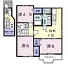 ドミールＩ 3LDKの間取り