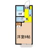 イルマーレ 1Kの間取り