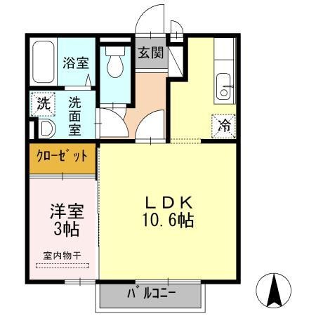 間取り図 ヴィラージュ天祐館