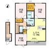 アダージョⅡ 3LDKの間取り