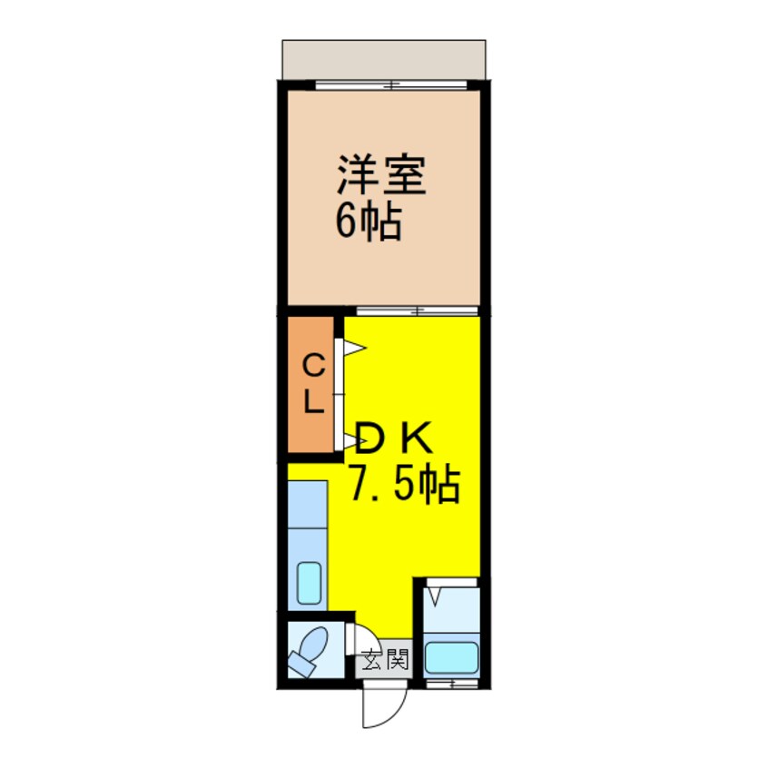 間取図 大丸アパート