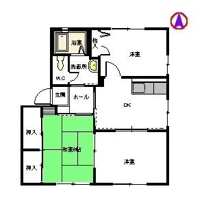 間取り図 エランドール木原