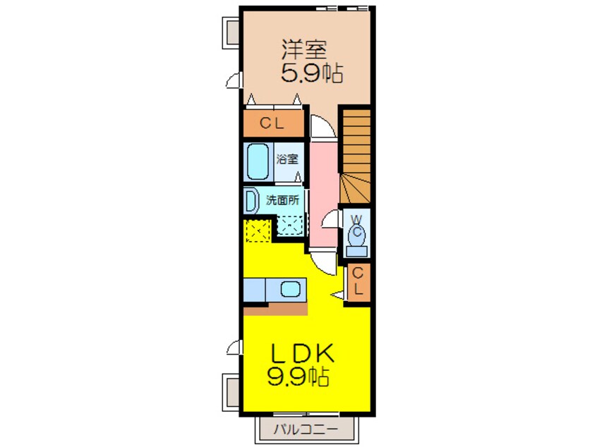 間取図 シャルマンメゾン