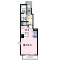 シャルマンメゾンの間取図