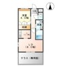 プリムヴェール 1LDKの間取り