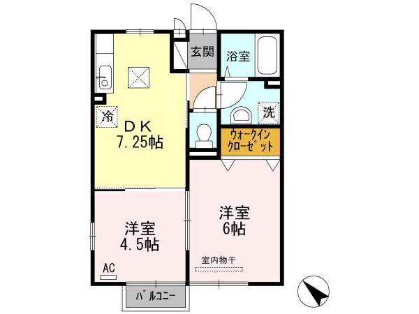 間取り図 ジェネス南佐賀