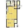 パストラルハイムⅡ 1LDKの間取り