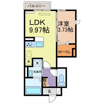 間取図 リルシア八戸