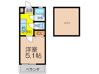 間取図 メゾン・ド・トトロⅡ