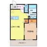 クリントブロンⅡ 1LDKの間取り