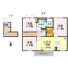 ルミエールホーム　参番館 3LDKの間取り