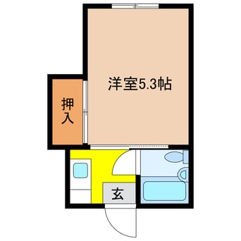 間取図 栗林ハイツ