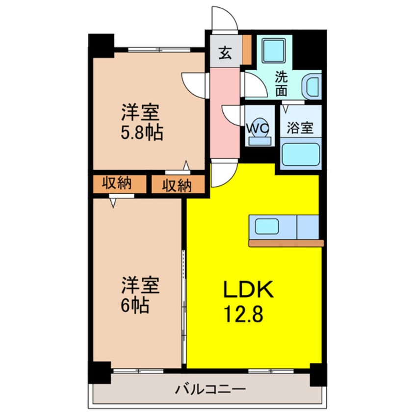 間取図 エグゼクティブ　イーストタワー