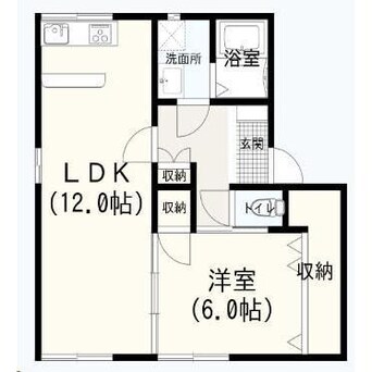 間取図 フォーレント若楠
