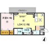ロイヤルタウン八戸 1LDKの間取り