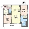 シャーメゾン県庁南 2LDKの間取り