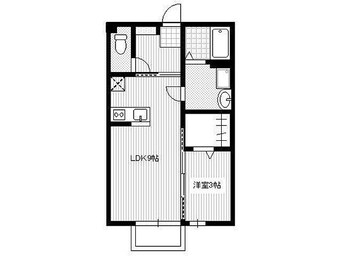 間取図 グローリー天佑