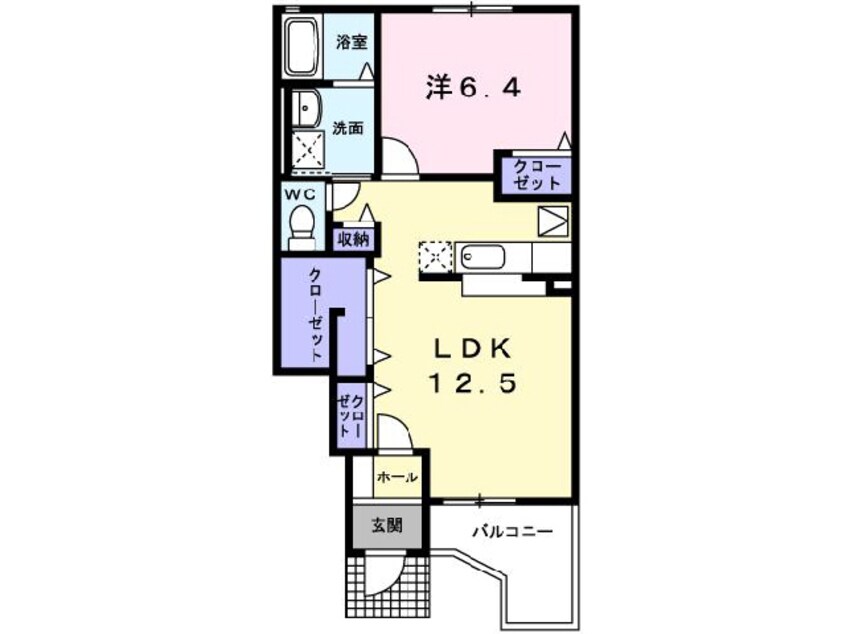 間取図 アプローズⅠ