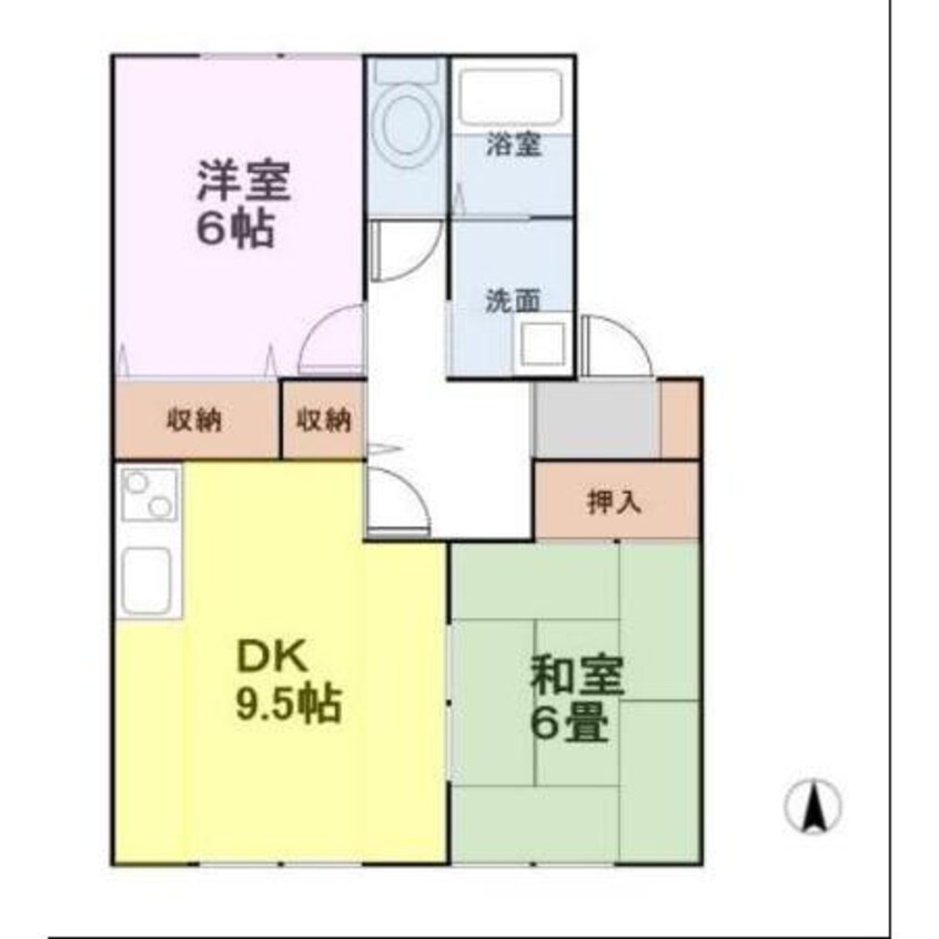 間取図 フェルメールヒルズ