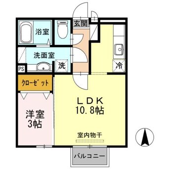 間取図 ブランドール新栄東