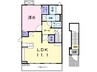 ビクトワール 1LDKの間取り