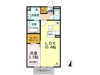 間取図 メゾンレーヴ