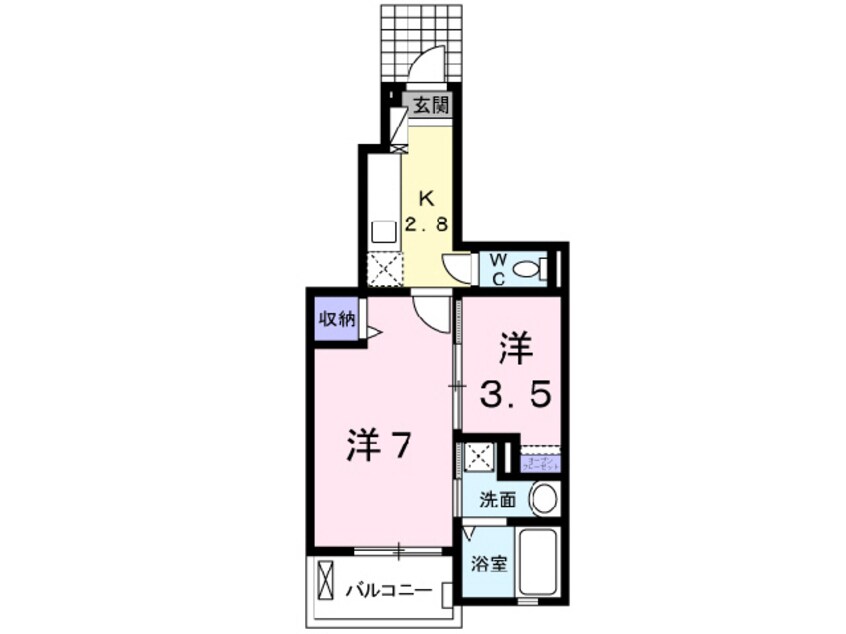 間取図 ファイン　フレイズ