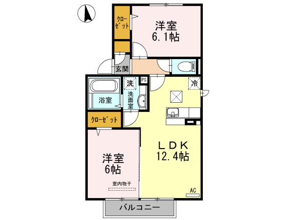 間取り図 グレイスコーポ袋