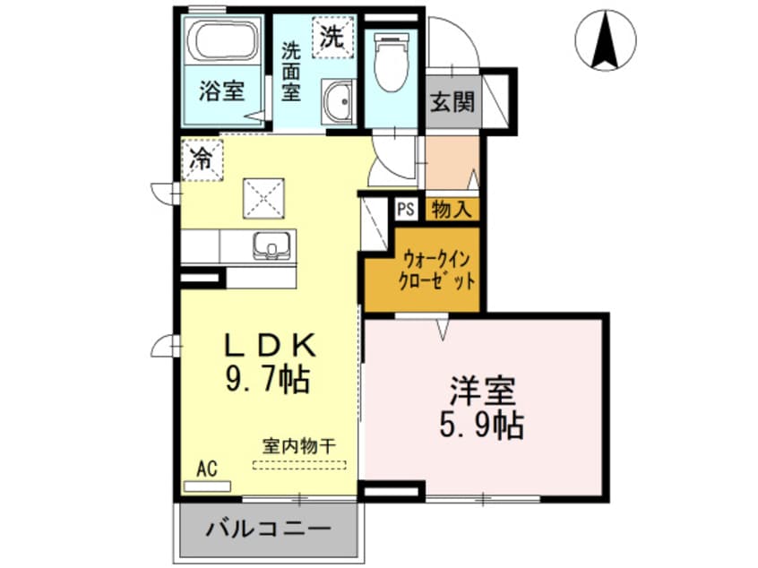 間取図 宮の社　Ａ