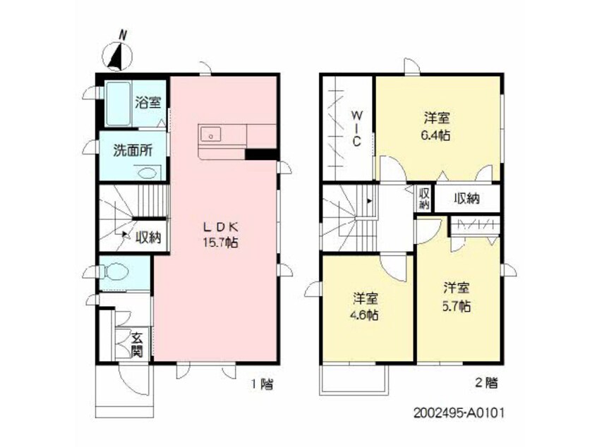 間取図 リバーサイドさくら戸建