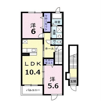 間取図 エレガンシア新郷Ⅱ