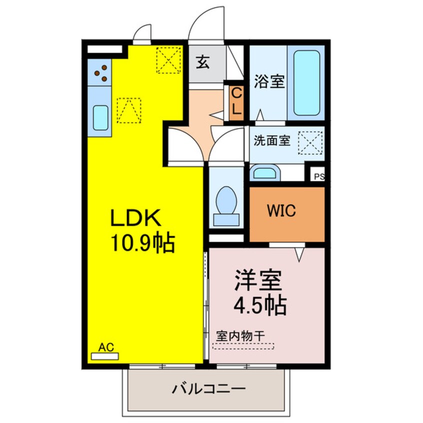 間取図 ウエスティン22