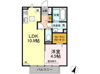 間取図 ウエスティン22