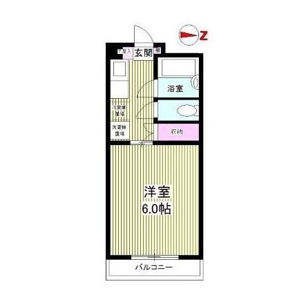 間取り図 コーポ西田代