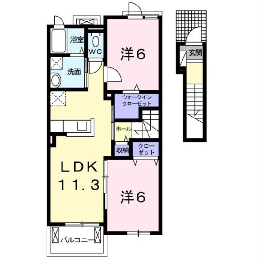 間取図 エムフレームⅡ