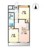 イーグルパル　gen 2LDKの間取り