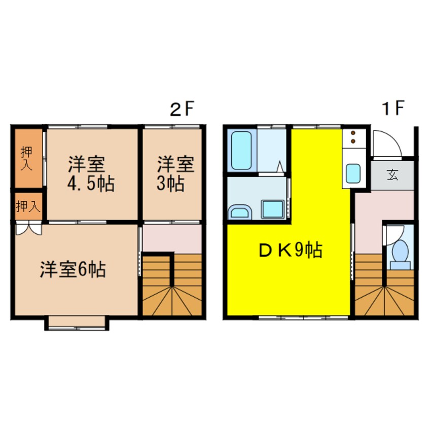 間取図 メゾン城内