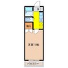 メゾン本庄　 1Kの間取り