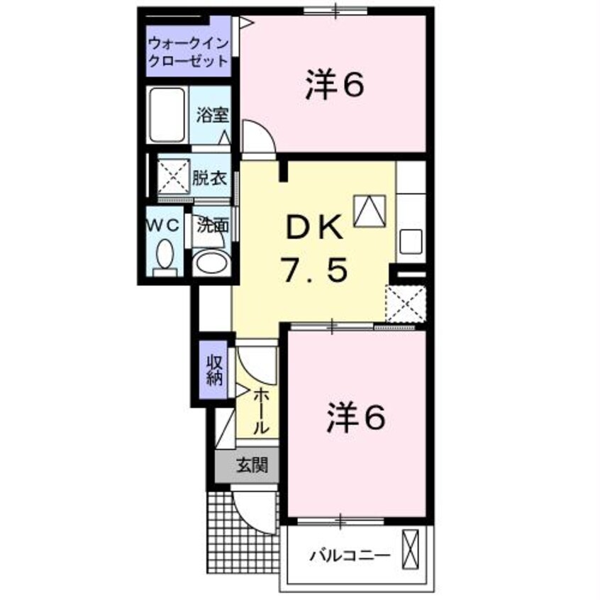 間取図 エム　ソレイユⅡ