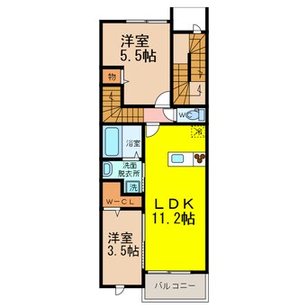 間取図 プレミアム県庁前