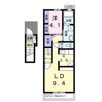 間取図 パル　ドミール